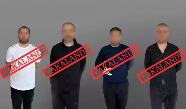 Kırmızı bültenle aranan 4 suçlu yakalandı