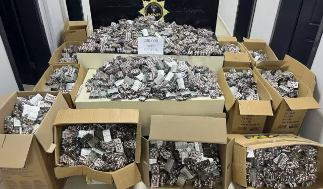 Mersin'de uyuşturucu operasyonu
