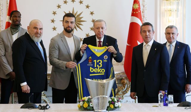Cumhurbaşkanı Erdoğan'dan EuroLeague Şampiyonu Fenerbahçe Beko'ya Tebrik