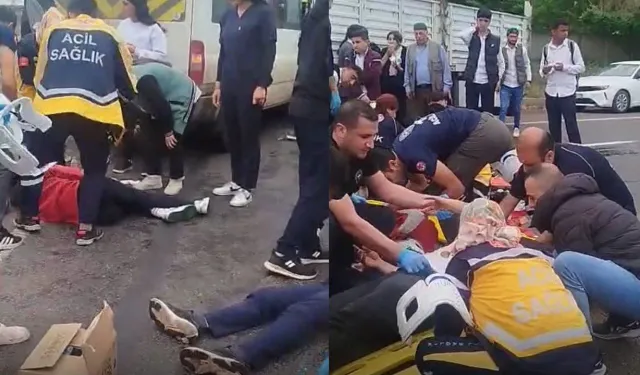 Şanlıurfa'da beklenmedik kazada 9 kişi yaralandı