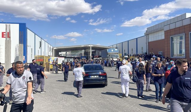 Eskişehir'de fabrika Yandı