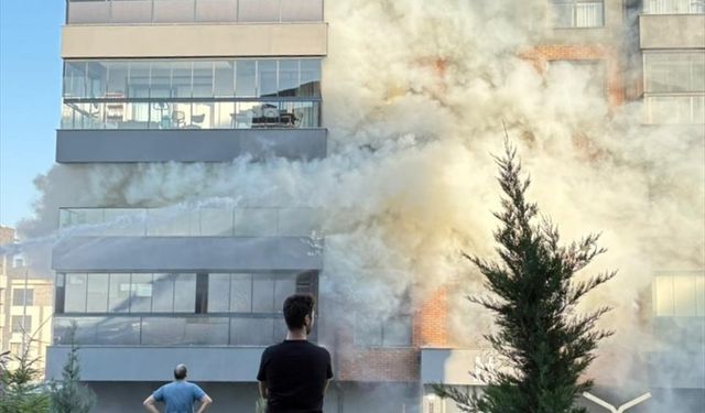 Eskişehir'de korkutan yangın