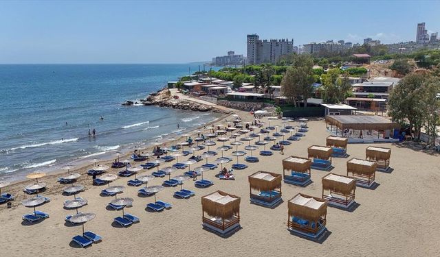 Mersin'in plajları turizm sezonuna hazır!