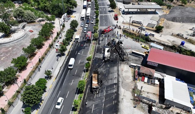 Sakarya'da 3 tır kazaya karıştı, bir ölü!