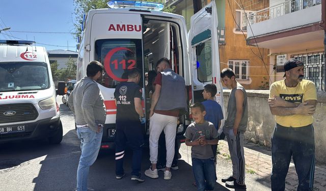 Sivas'ta yangın