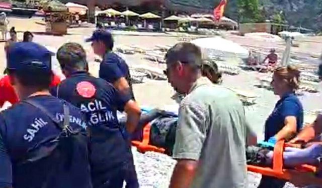 Fethiye'de paraşüt kazası