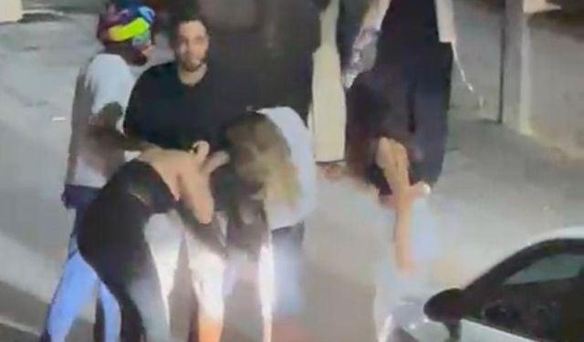 Manisa'da Genç Kız Kavgası