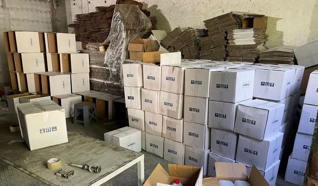 Samsun merkezli 8 ilde sahte içki operasyonu!