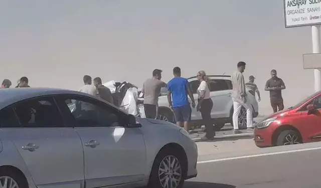 Aksaray’da Zincirleme Kaza! 11 Yaralı