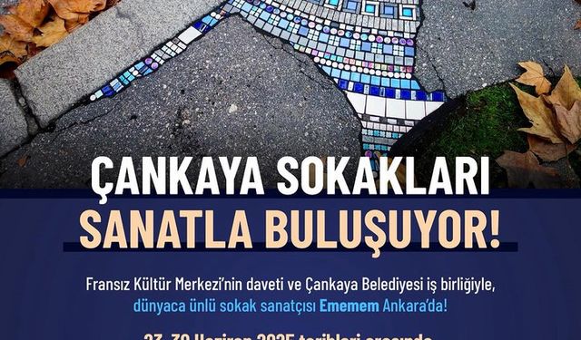 Çankaya sokakları renkleniyor!
