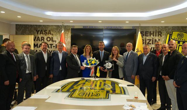 CHP Heyetinden MKE Ankaragücü’ne  Ziyaret