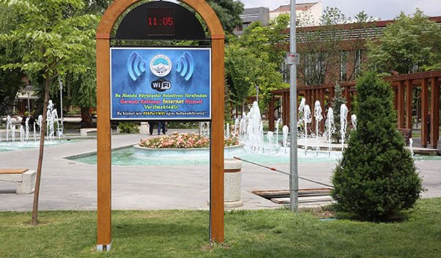 Parklar güvenlik kameralarıyla takip ediliyor