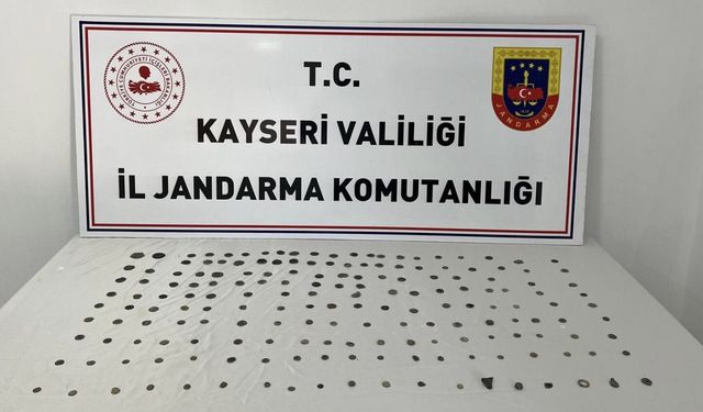 Kayseri'de tarihi eser kaçaklığı operasyonu