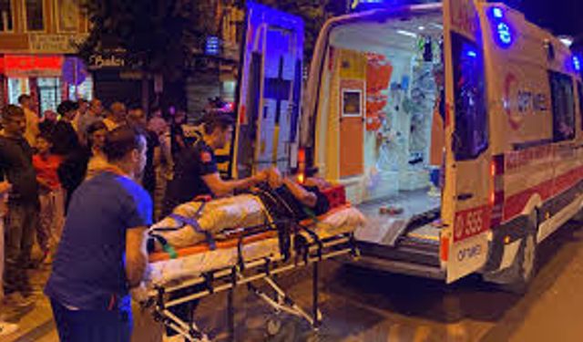 Tekirdağ'da korkutan kaza