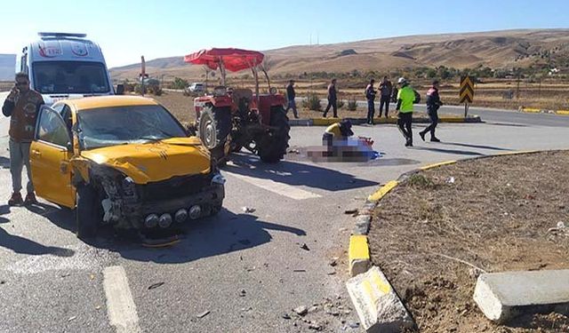 Traktörün sürücüsü yaşamını yitirdi