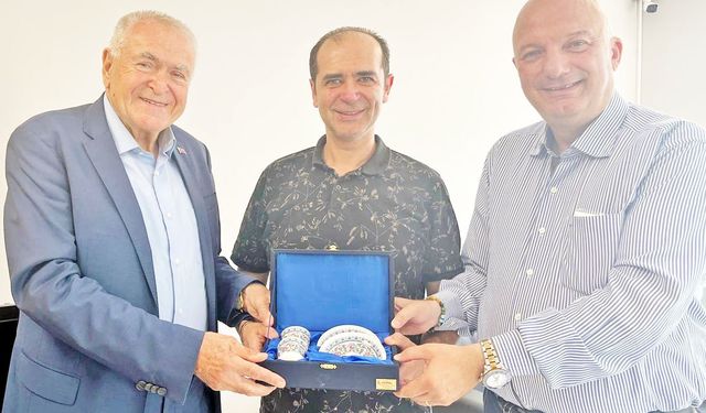 TÜSİAV Başkanı Sarıtoprak’tan Karakülah’a ‘hayırlı olsun’ ziyareti