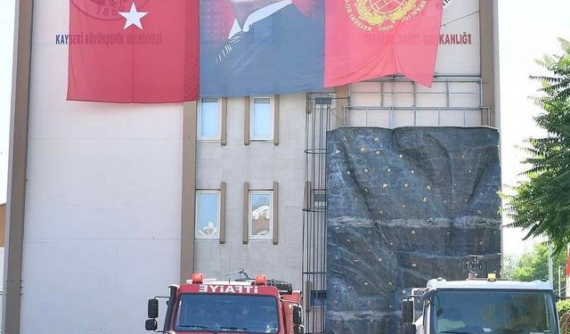 Kayseri Büyükşehir Belediyesi itfaiyesi, 987 olaya müdahale etti