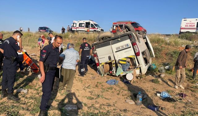 Konya'da korkutan kaza