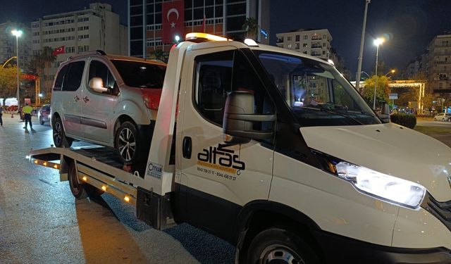 Adana'da 98 Sürücüye Yüklü Ceza