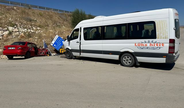 Çorum'da feci kaza: 8 yaralı