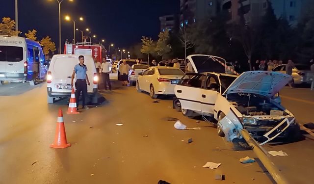 Gaziantep'te Kavgalı Kaza