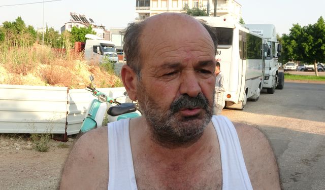 Gözünü kırpmadan torunlarını alevler arasında kurtardı