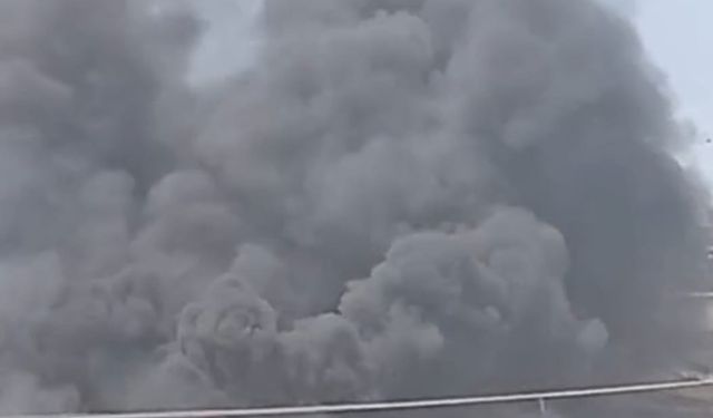 Hurdacılar Sitesi'nde yangın