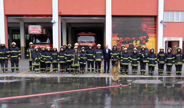 Konya'nın 2 bin 208 kişilik gönüllü itfaiyeci ordusu