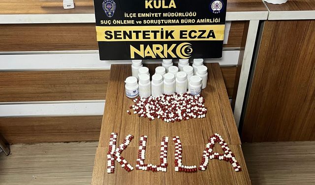 Manisa'da uyuşturucu operasyonu