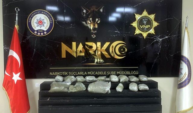 Van'da uyuşturucu operasyonu