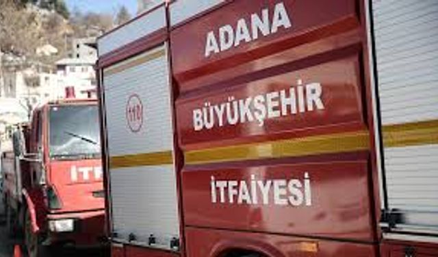 Adana'da kuyumcu dükkanında yangın çıktı!