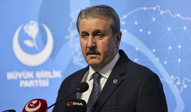 BBP Genel Başkanı Destici'den Özgür Özel'e Tepki!