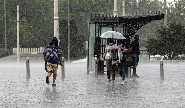 Meteorolojiden Gök Gürültülü Sağanak Yağış Uyarısı!