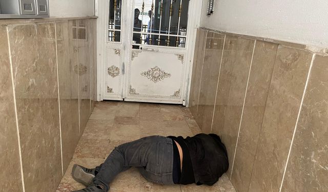 Mamak’ta Apartman Önünde Şüpheli Şahıs Paniği!