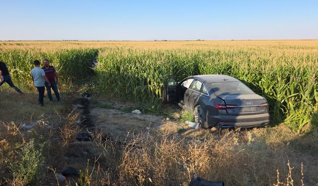 Aksaray’da iki otomobil çarpıştı: 7 yaralı