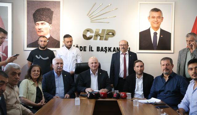 CHP heyeti, saha çalışmalarında!