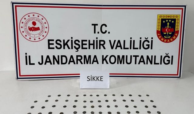 Eskişehir’de Tarihi Sikke Operasyonu