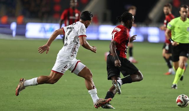 Gaziantep FK, Gençlerbirliği’ni 2-1 mağlup etti