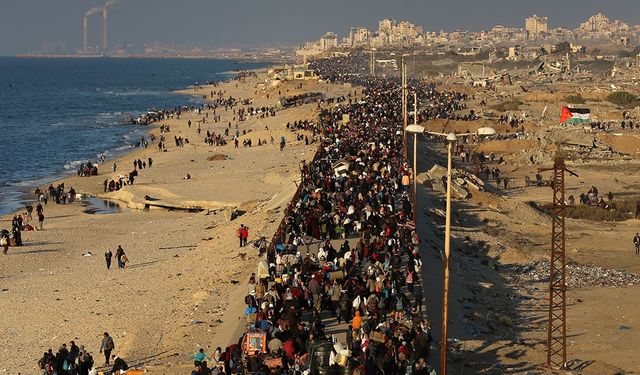 İsrail’in Kararıyla Gazze’de 1 Milyon Kişi Yeniden Göçe Zorlanıyor
