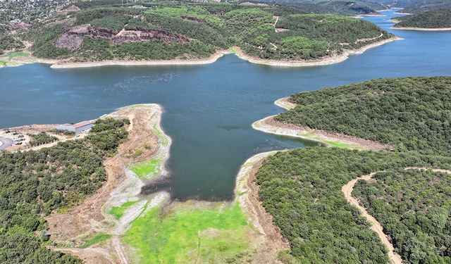 İstanbul'da barajlardaki doluluk oranı düşmeye devam ediyor!