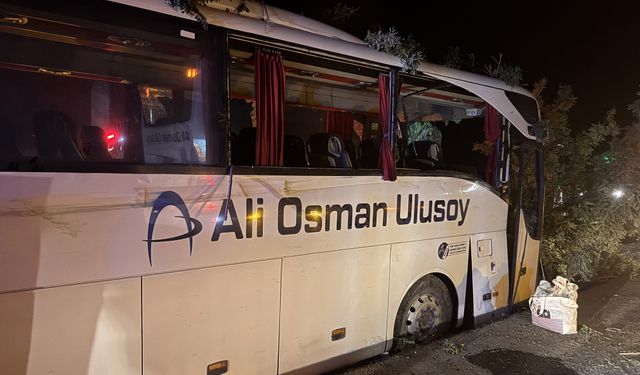 Kayseri’de Otobüs Kazası: 1 Ölü, 13 Yaralı