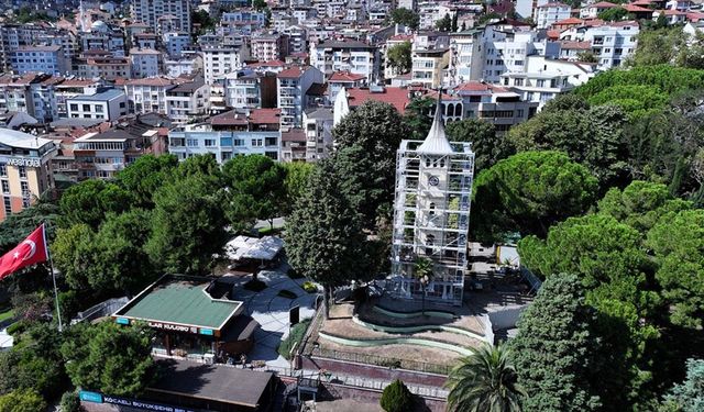 Kocaeli'nin simgesi haline gelen tarihi saat kulesi restore edilecek
