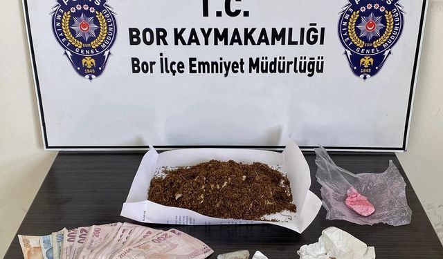 Niğde'de düzenlenen uyuşturucu operasyonu