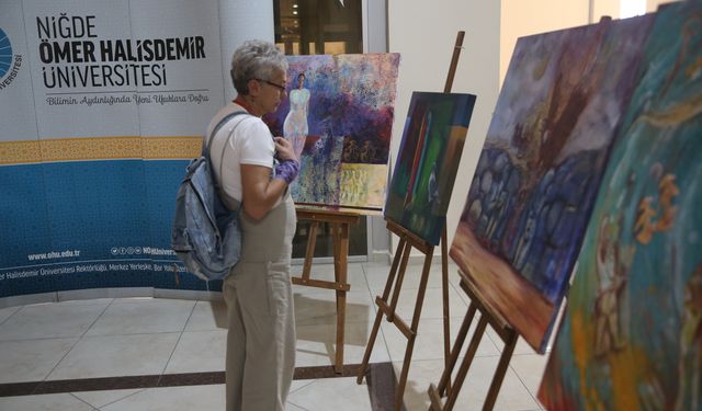 Niğde’de Hitit Temalı Resim Sergisi Açıldı
