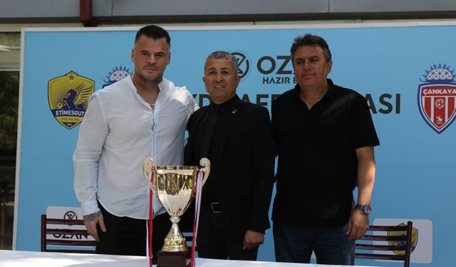 TSYD Zafer Kupası: Çankayaspor ile Etimesgutspor Yarın Karşılaşıyor