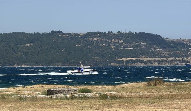 Çanakkale’de Sahilde Top Mermisi Panik Yarattı