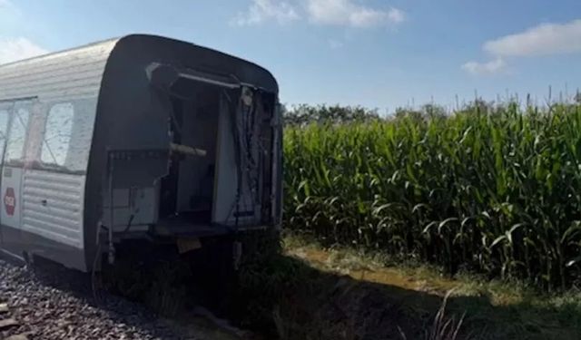 Danimarka'da can alan tren kazası