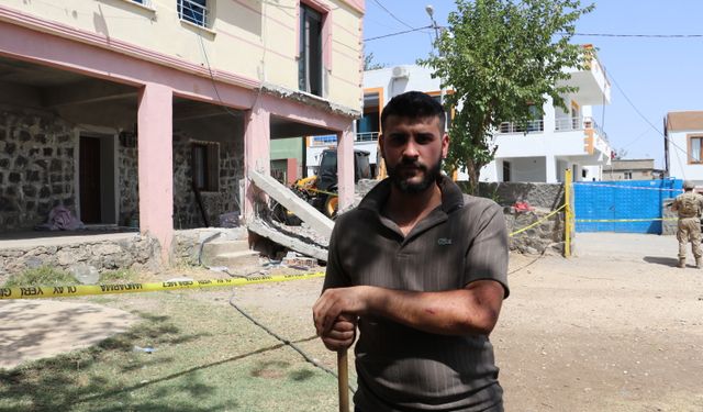 Diyarbakır’da balkon çöktü: 5 kişi yaralandı
