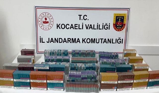 Gebze'de 5 milyon TL değerinde elektronik sigara ele geçirildi!