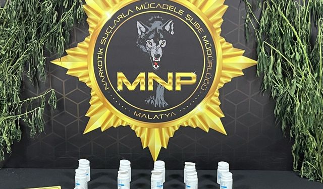 Malatya'da uyuşturucu operasyonu!